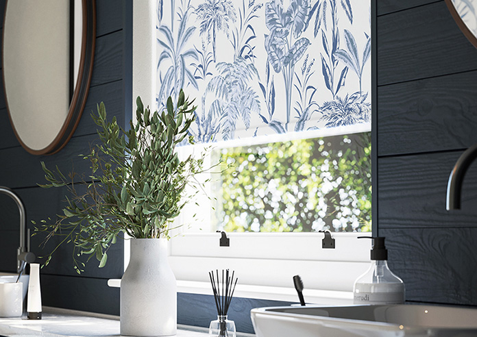 Miami Beach, Indigo - Twist&Fit Roller Blind - Image 5
